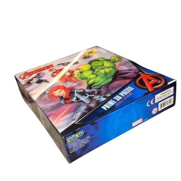NIB Marvel Avengers Prime 3 D 500 Piece Puzzle 24" X 18". 6 + - Picture 5 of 6